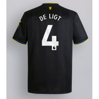 Billige Fotballdrakt Manchester United Matthijs de Ligt #4 Replika Tredjedrakt 2025-26 Kortermet